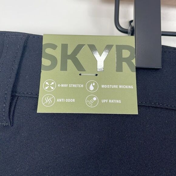 NWT Skyr Men's 36x32 Dress Pants Moisture Wicking Slim Fit Tricot Destiny - Picture 3 of 7